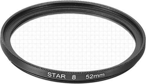 52mm Star Lens Filter, Starburst Lens Filter 8 Points Star Camera Lens Filter for Night Scenery Glassworks in Saudi Arabia