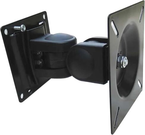 الصلب vesa100x100 75x75 20 كجم LCD-6 الحركة الكاملة 10 "24" 27 "إمالة أسفل قطب LCD جدار جبل قوس للطي 360 الدورية حامل شاشة in Saudi Arabia