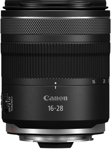 عدسة Canon RF 16-28mm f/2.8 هي عدسة STM | تكبير بزاوية واسعة جدًا مع فتحة f/2.8 ساطعة وتثبيت الصورة | رائعة للتصوير الفوتوغرافي أثناء السفر والمناظر الطبيعية (6906C002) + محول EF-EOS R + حقيبة + بطاقة سعة 64 جيجابايت in Saudi Arabia