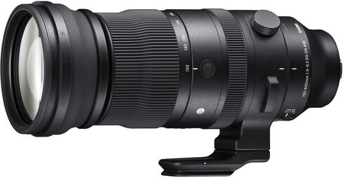 عدسة سيجما 150-600 ملم f/5-6.3 DG DN OS الرياضية المتوافقة مع Sony E Mount (إطار كامل) مع فلتر للأشعة فوق البنفسجية 95 ملم + حافظة غطاء العدسة + مجموعة تنظيف + قطعة قماش للتنظيف (5 قطع) in Kuwait