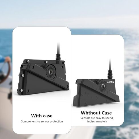 حافظة واقية بلاستيكية متوافقة مع Garmin Livescope Plus LVS34 (أسود) in Kuwait