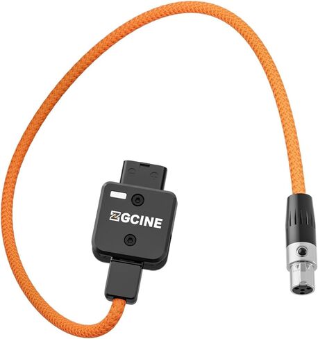كابل طاقة ZGCINE DT-MX D-Tap إلى 4Pin mini XLR لشاشات TVLogic - صنبور D قابل للدوران 180 درجة، مؤشر مضاد للعكس، مجدول من النايلون 60 سم in Kuwait