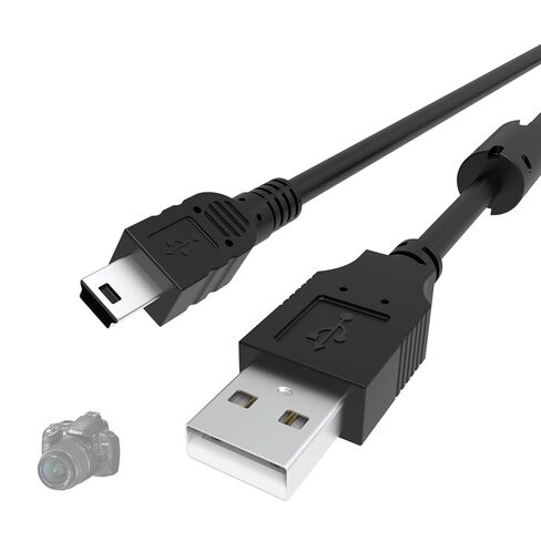 كابل USB UC-E4 متوافق مع كاميرا Nikon D40 D50 D70 D80 D90 D200 D300 D600 D610 D700 D3000 D3100 D7000 الرقمية SLR (3.3 قدم) in Kuwait