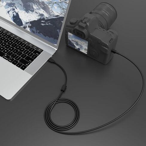كابل USB UC-E4 متوافق مع كاميرا Nikon D40 D50 D70 D80 D90 D200 D300 D600 D610 D700 D3000 D3100 D7000 الرقمية SLR (3.3 قدم) in Kuwait