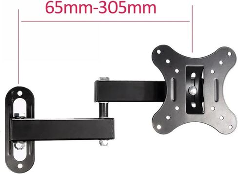 LCD-12M 10" 24" 27" Cantilever Coated LED TV Wall Mount Bracket Swivel Bracket in Saudi Arabia