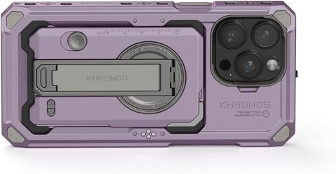 Tilta Khronos Case Compatible with iPhone Pro Max – Lavender | Snap-in Camera Cage Design | Locking Clamp, Passthrough Power & Accessory Mounting for Mobile Filmmaking in Saudi Arabia