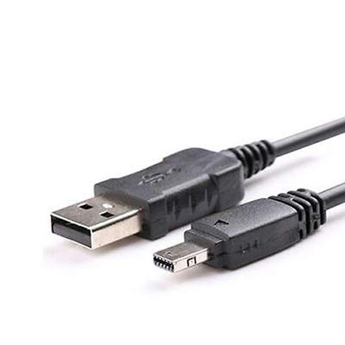 MaxLLTo 4ft Long USB Data Transferring Cable Cord Lead for Casio Exilim EX-S10 s S10bk EX-Z2 EX-FC150 s Digital Camera in Saudi Arabia