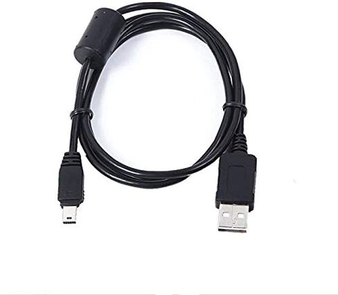 MaxLLTo 4ft Long USB Data Transferring Cable Cord Lead for Casio Exilim EX-S10 s S10bk EX-Z2 EX-FC150 s Digital Camera in Saudi Arabia