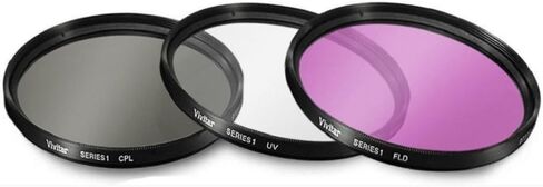 مجموعة عدسات فاخرة لكاميرا Sony Alpha A5000، A5100، A6000، A6300، A6500، NEX-5TL، NEX-6 مع عدسة E-Mount مقاس 16-50 مم - تتضمن: مجموعة مرشح 40.5 مم + عدسة زاوية واسعة 40.5 مم + عدسة تليفوتوغرافي 40.5 مم in Saudi Arabia