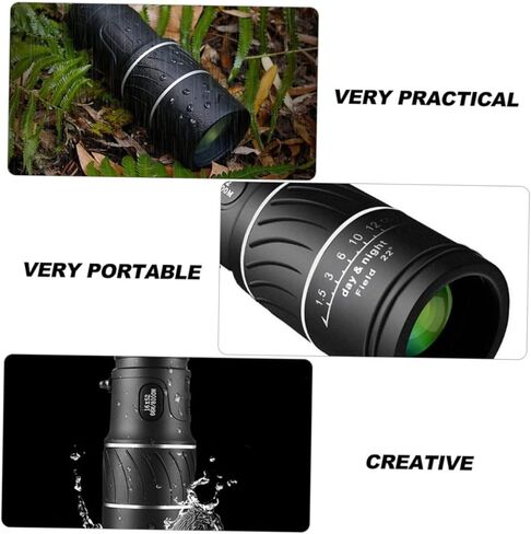 VILLCASE High Resolution Monocular Telescope Portable Night Vision Scope for Bird Watching Hiking Sports Concerts Astronomy Observation in Saudi Arabia