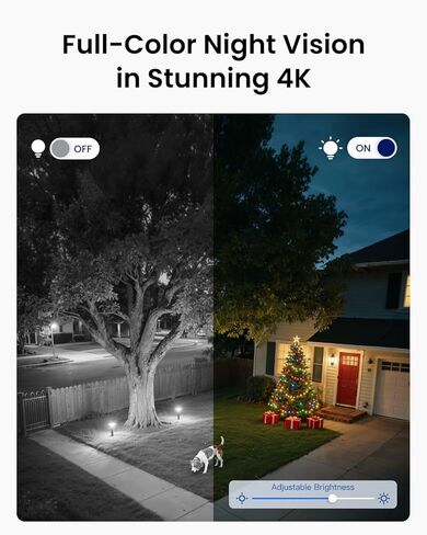 كاميرا REOLINK الخارجية PTZ مع حزمة بطاقة microSD سعة 128 جيجابايت، 4K 8MP، 2.4G/5 جيجا هرتز WiFi، رؤية ليلية ملونة، تتبع تلقائي، تكبير هجين 6X، TrackMix WiFi in Kuwait