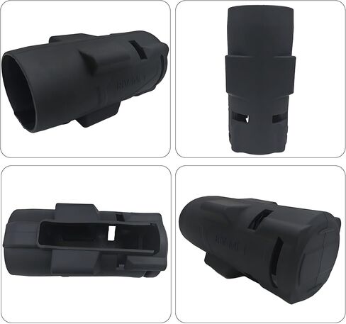 حذاء M18 FUEL الواقي لميلووكي 1/2 بوصة مفتاح ربط ذو عزم دوران عالي 49-16-2967/49162967 مع حلقة احتكاك، متوافق مع 2967-20،2967-21B،2967-22، غطاء مطاطي متين، أسود (التمهيد فقط) in Kuwait