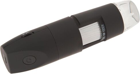 Ciciglow مجهر رقمي لاسلكي، مجهر محمول باليد 50-1000x واي فاي مع LED قابل للتعديل، كاميرا فحص USB للهواتف المحمولة والكمبيوتر المحمول التي تعمل بنظام Android in Kuwait