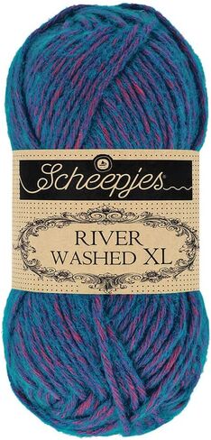 نهر Scheepjes غسل XL 50G جيل en blauw garens in Saudi Arabia