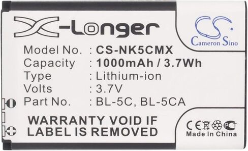 VINTRONS Replacement Battery for BANNO 6270, 6282, 6555, 6600, 6630, 6670, 6680, 6681, 6682, 6820, 6820i in Saudi Arabia