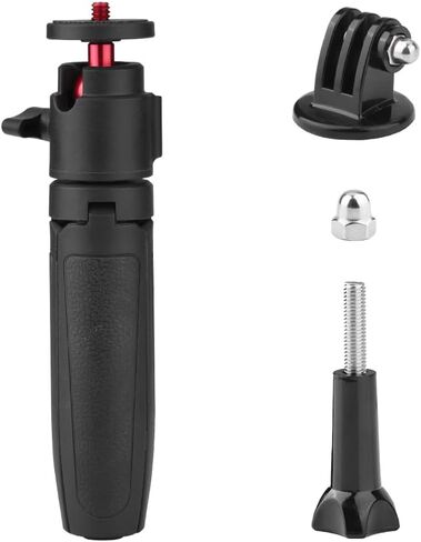حامل ثلاثي القوائم لسطح المكتب من BTG متوافق مع DJI Pocket 3/ Insta360 Go 3S X4 X5/Action 5 Pro 4 حامل ثلاثي القوائم مع محول 1/4 in Kuwait
