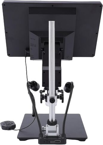 Sanpyl 10.1 in Digital Microscope, 12M 2000X Microscope Magnifier with LED Fill Light, Support Photo and Video Photography, for Electronic Repairs Biological Observation in Saudi Arabia