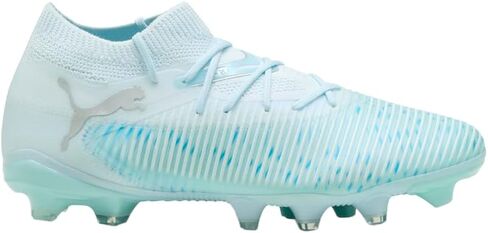 حذاء رياضي لكرة القدم للسيدات Future 8 Match Light Up Firm Ground من PUMA - أزرق - مقاس 7 M in Kuwait