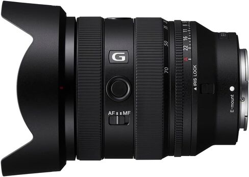 مجموعة عدسات Sony SEL2070G FE مقاس 20-70 مم F4 G Zoom E-Mount مع حزمة حماية محسنة CPS لمدة 7 سنوات in Saudi Arabia