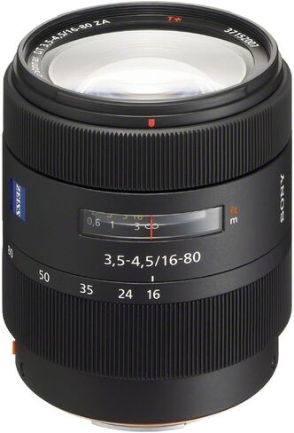 Sony Vario-Sonnar T* DT 16-80mm f/3.5-4.5 ZA Lens SAL1680Z, Filter Kit, Cap Keeper, Cleaning Kit, and More in Saudi Arabia