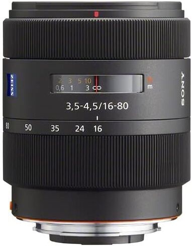 Sony Vario-Sonnar T* DT 16-80mm f/3.5-4.5 ZA Lens SAL1680Z, Filter Kit, Cap Keeper, Cleaning Kit, and More in Saudi Arabia