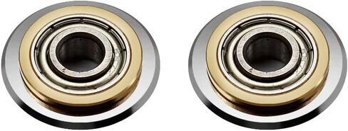 Tile Cutting Wheels 2pcs 22×6×6mm Tungsten Carbide Ceramic Tile Cutter Tools Replacement Scoring Wheel with Ball Bearings for Manual Tile Cutting Machine,with Bolt and Lock Nut in Saudi Arabia