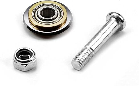 Tile Cutting Wheels 2pcs 22×6×6mm Tungsten Carbide Ceramic Tile Cutter Tools Replacement Scoring Wheel with Ball Bearings for Manual Tile Cutting Machine,with Bolt and Lock Nut in Saudi Arabia
