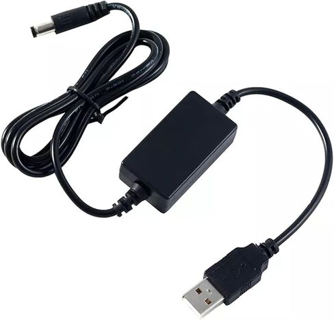 محول بطارية الدمية بتيار مستمر 5 فولت مع كابل طاقة تيار مستمر إلى USB مناسب لكاميرات Canon EOS RP, 77D, 200D, 250D in Kuwait