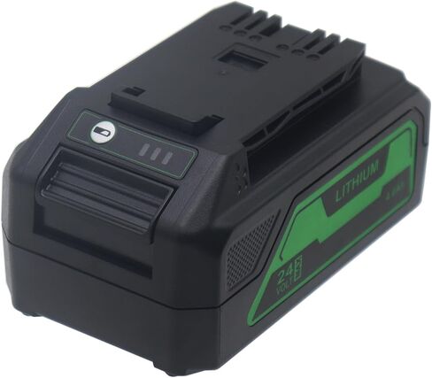 بطارية ليثيوم بديلة 24 فولت 4.0 أمبير في الساعة لبطارية Greenworks 29842 29852 29322 BAG708 BAG711 مع USB 5 فولت، متوافقة مع أدوات لاسلكية 20352 22232 2508302 G24B3 G24B6 24 فولت in Saudi Arabia