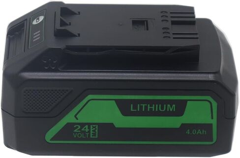 بطارية ليثيوم بديلة 24 فولت 4.0 أمبير في الساعة لبطارية Greenworks 29842 29852 29322 BAG708 BAG711 مع USB 5 فولت، متوافقة مع أدوات لاسلكية 20352 22232 2508302 G24B3 G24B6 24 فولت in Saudi Arabia