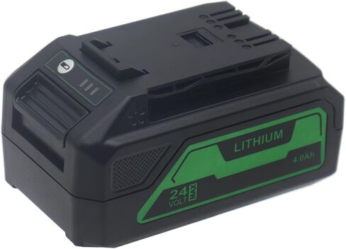 بطارية ليثيوم بديلة 24 فولت 4.0 أمبير في الساعة لبطارية Greenworks 29842 29852 29322 BAG708 BAG711 مع USB 5 فولت، متوافقة مع أدوات لاسلكية 20352 22232 2508302 G24B3 G24B6 24 فولت in Saudi Arabia