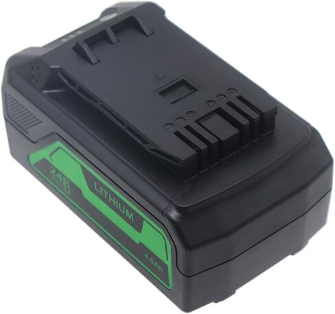 بطارية ليثيوم بديلة 24 فولت 4.0 أمبير في الساعة لبطارية Greenworks 29842 29852 29322 BAG708 BAG711 مع USB 5 فولت، متوافقة مع أدوات لاسلكية 20352 22232 2508302 G24B3 G24B6 24 فولت in Saudi Arabia