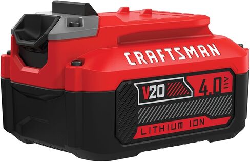 مجموعة بطاريات وشاحن 20 فولت من CRAFTSMAN، بطاريات ليثيوم أيون 4 أمبير و6 أمبير وشاحن واحد، مجموعات بطاريات أدوات لاسلكية (CMCB2046-CK) (CMCB2046-CK) in Kuwait