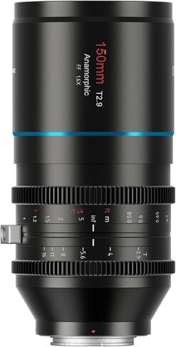 SIRUI 150 ملم T2.9 1.6X عدسة بصرية مشوهة كاملة الإطار، عدسة سينمائية بصرية مشوهة مقربة (فينوس 150 ملم L Mount) in Kuwait