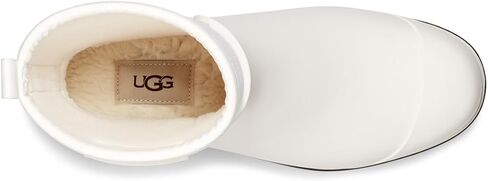 حذاء المطر Droplet متوسط ​​للنساء من UGG، أبيض، 6 in Saudi Arabia