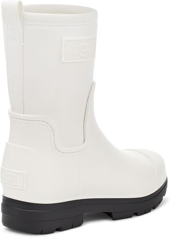 حذاء المطر Droplet متوسط ​​للنساء من UGG، أبيض، 6 in Saudi Arabia