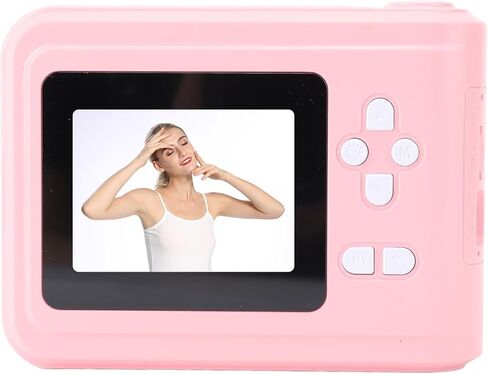 كاميرا فورية بدقة 1080 بكسل مع صور بدقة 48 ميجابكسل، وشاشة 2.4 بوصة، وورق طباعة، وأكثر من 2000 صورة، وفيديو مدته 90 دقيقة لصور شخصية مضحكة، والمرح في الهواء الطلق، وتلوين الصور بالأبيض والأسود (وردي) in Kuwait