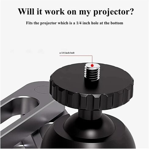 Wall Mount Metal Extendable Ceiling Projector Bracket Swivel DV Camera 10kg Load in Saudi Arabia