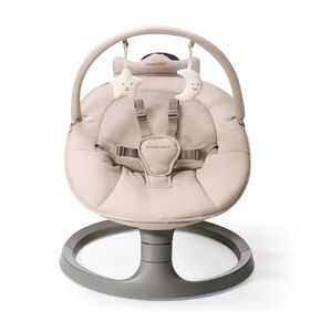 Momcozy 2-in-1 Electric Baby Swing, Dual-Arm Support System & Parent-Inspired Motions, Convertible to Toddler Seat up to 66 lbs, Adjustable Height, Lightweight, Khaki in Kuwait