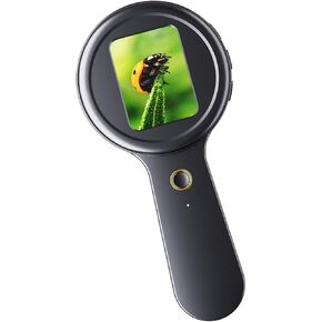 LED Light Digital Microscope Adjustable Brightness Magnifier for High Resolution Portable Science Tool Exploration Battery Power Microscope in Kuwait