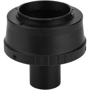 Qiilu Metal Adapter 23.2mm T Mount Microscope Eyepiece for M4/3 Mount Mirrorless Camera High Performance Microscope Accessories in Saudi Arabia