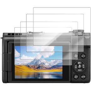 واقي شاشة مكون من 4 قطع لكاميرا Canon PowerShot V1-9H من الزجاج المقسى القوي لكاميرا Canon PowerShot V1 الرقمية، مضاد للخدش، خالٍ من الفقاعات، وضوح عالي الدقة in Kuwait
