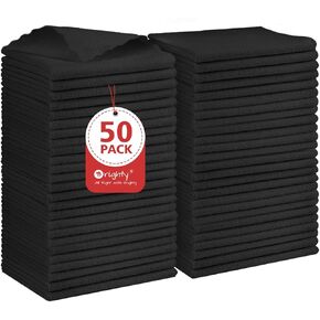 Orighty Microfiber Cleaning Cloths, Pack of 150, Highly Absorbent Cleaning Supplies, Lint Free Cloths for Multiple-use, Powerful Dust Removal Clean Rags for House, Kitchen, Car Care(12x12 inch) in Kuwait