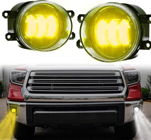 مصابيح الضباب Led Drl مناسبة لـ 2014-2021 تويوتا تندرا أضواء النهار الجري مجموعة مصابيح الضباب إشارة الانعطاف in Kuwait
