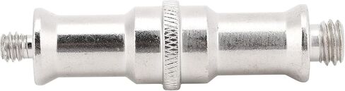Spigot Stud Male Adapter, Metal Camera Screw, Flash Light Adapter. 1/4in to 3/8In Metal Male Convertor Threaded Screw Adapter for Photo Studio Metal Construction for in Saudi Arabia