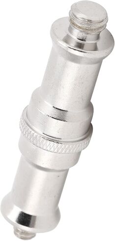 Spigot Stud Male Adapter, Metal Camera Screw, Flash Light Adapter. 1/4in to 3/8In Metal Male Convertor Threaded Screw Adapter for Photo Studio Metal Construction for in Saudi Arabia