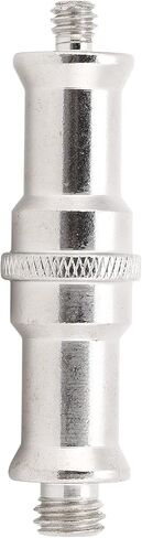 Spigot Stud Male Adapter, Metal Camera Screw, Flash Light Adapter. 1/4in to 3/8In Metal Male Convertor Threaded Screw Adapter for Photo Studio Metal Construction for in Saudi Arabia