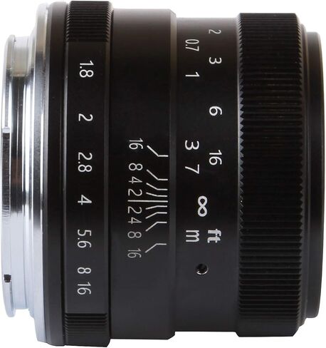 50mm F/1.8 Prime Focus Lens for Canon EOS EF-M Mount Camera M M2 M3 M5 M6 M10 in Saudi Arabia