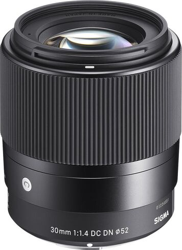 Sigma 30mm F1.4 Contemporary DC DN Lens for Micro 4/3 (302963) (Certified Refurbished) in Saudi Arabia