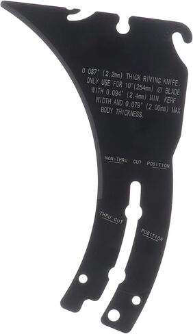 DeWalt OEM N030675 replacement table saw riving knife DW745 DWE7480 in Saudi Arabia